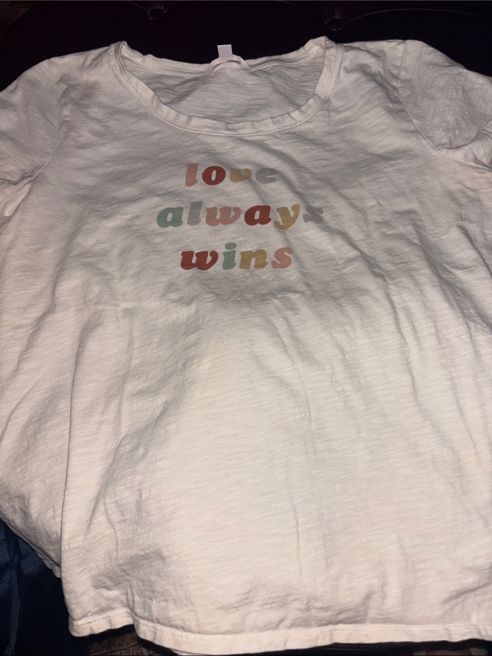 LC Lauren Conrad Off-White Tee